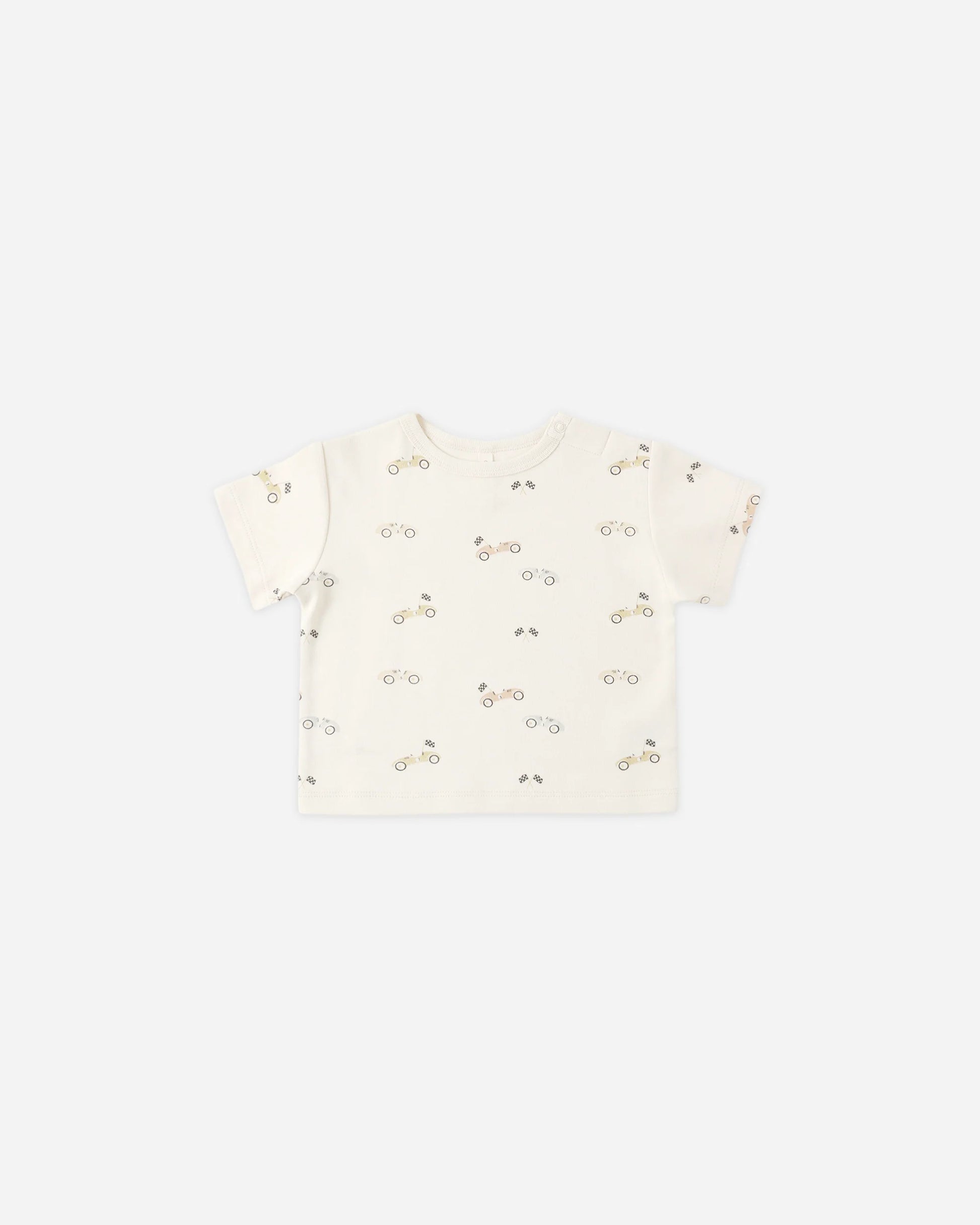 Boxy Tee in Race Car - Doodlebug's Children's Boutique