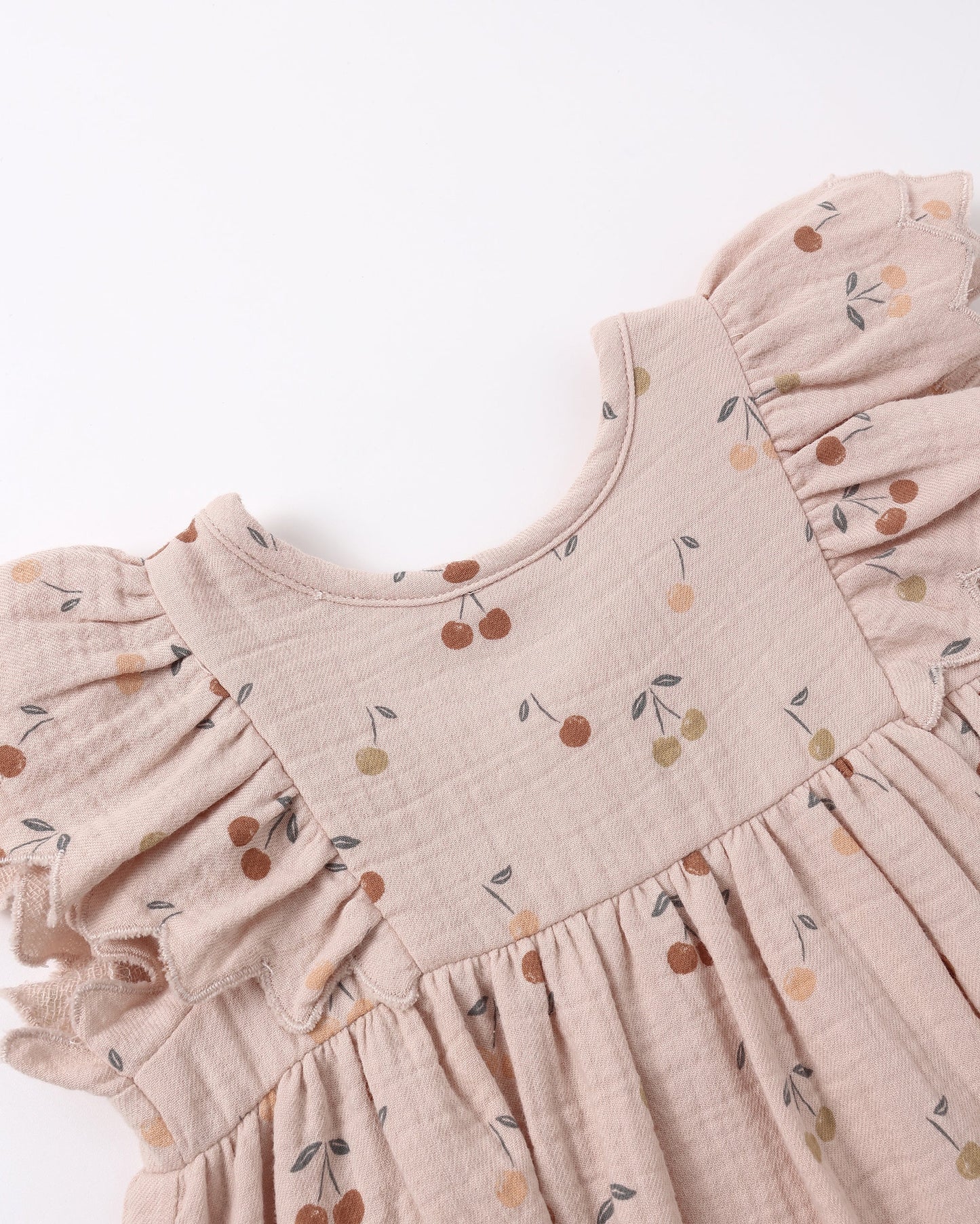 Alina Dress in Cherries - Doodlebug's Children's Boutique