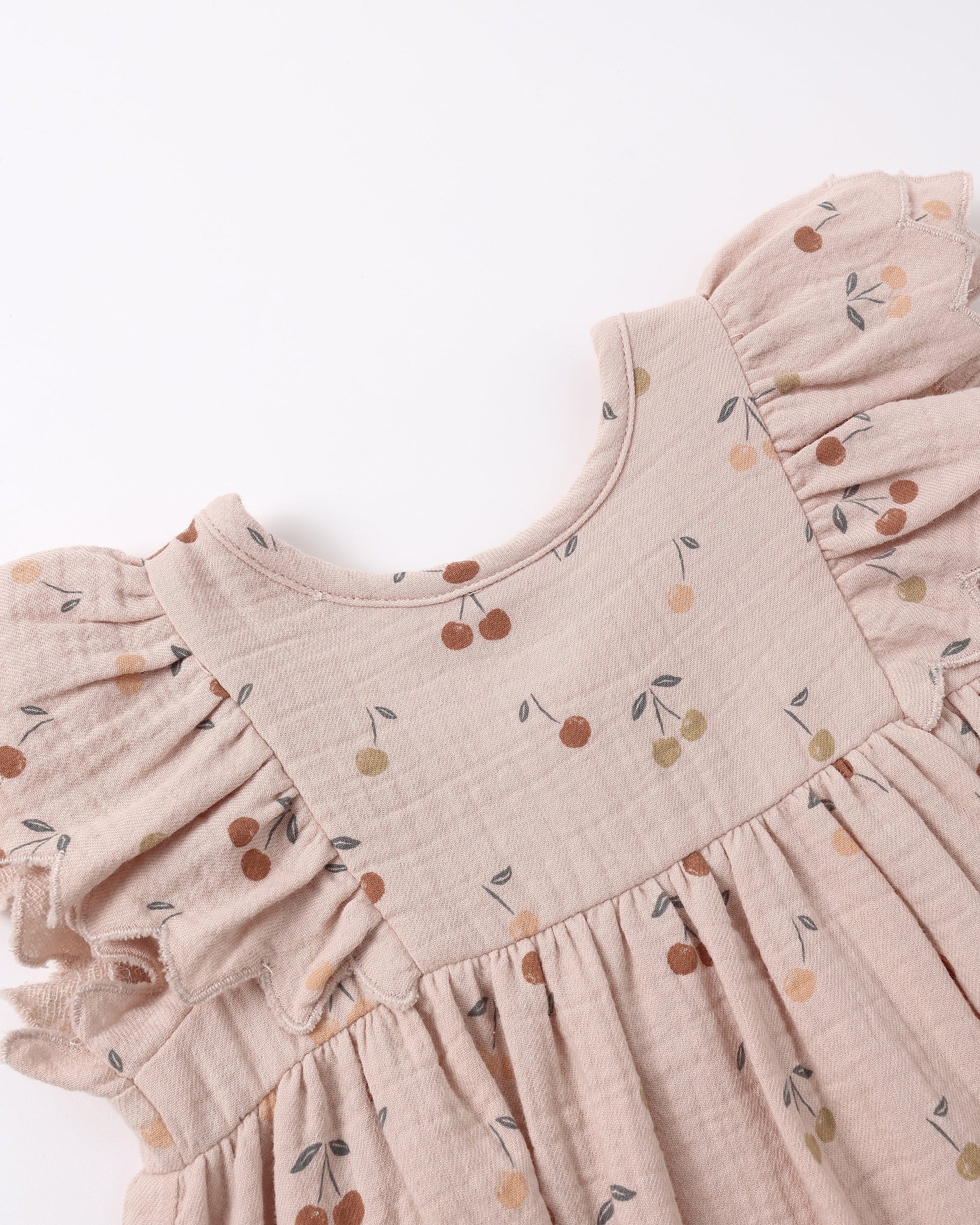 Alina Dress in Cherries - Doodlebug's Children's Boutique
