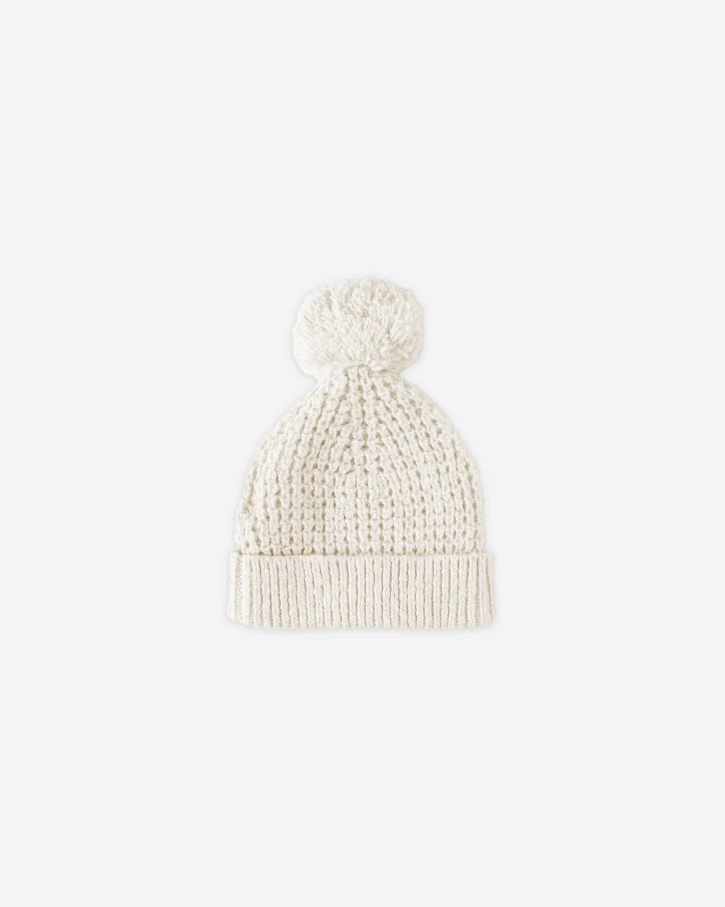 Pom Beanie in Natural - Doodlebug's Children's Boutique