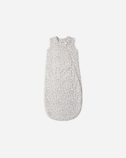 Bamboo Sleep Bag in Blue Floral - Doodlebug's Children's Boutique