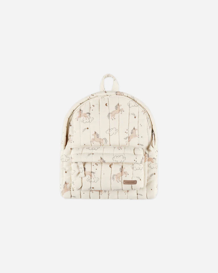 Mini Backpack in Unicorns  - Doodlebug's Children's Boutique