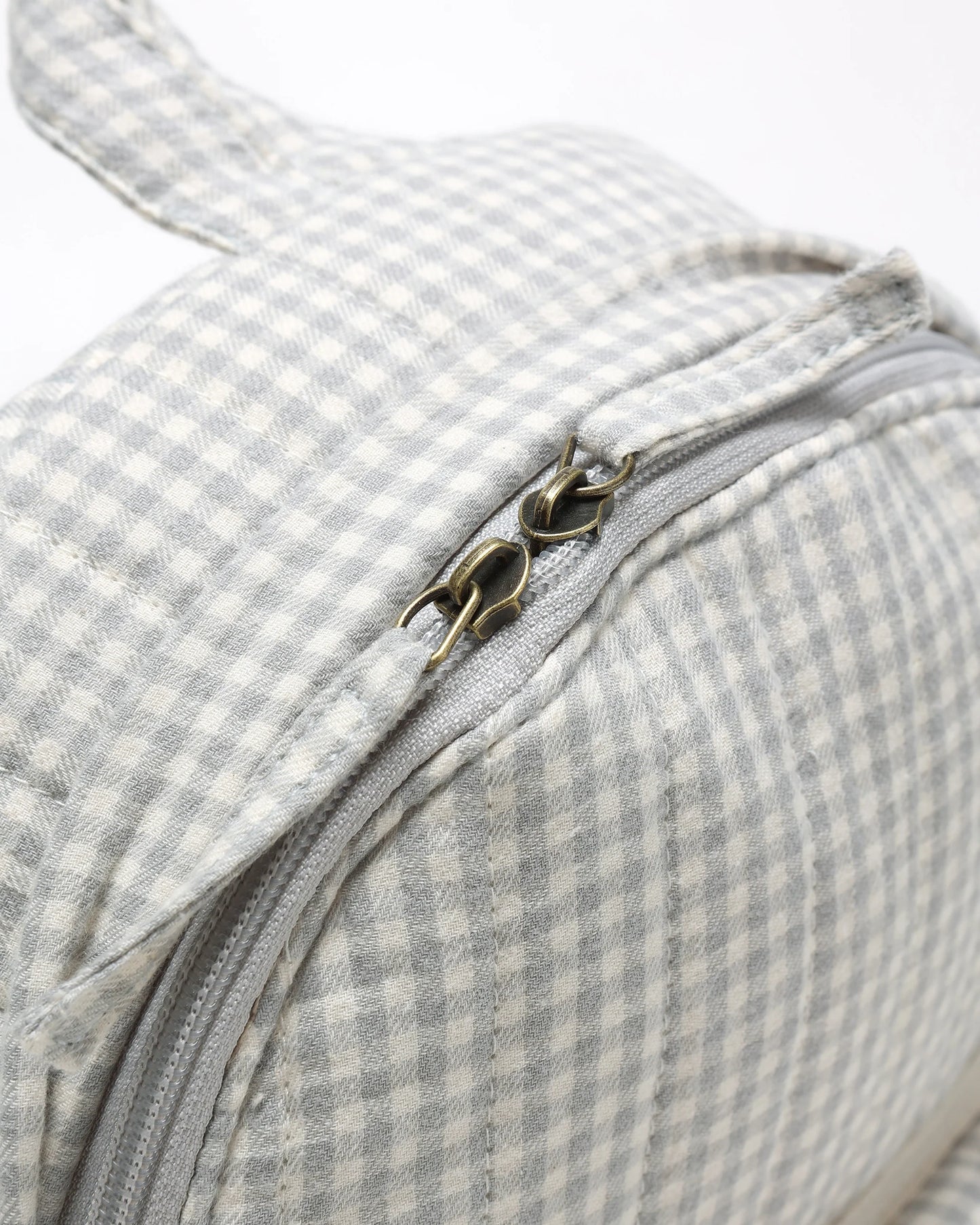 Mini Backpack in Blue Gingham - Doodlebug's Children's Boutique