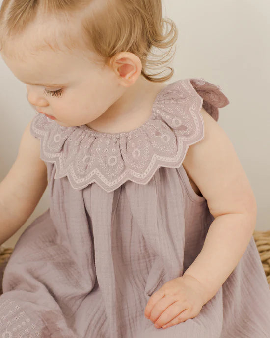 Isla Dress in Lavender  - Doodlebug's Children's Boutique
