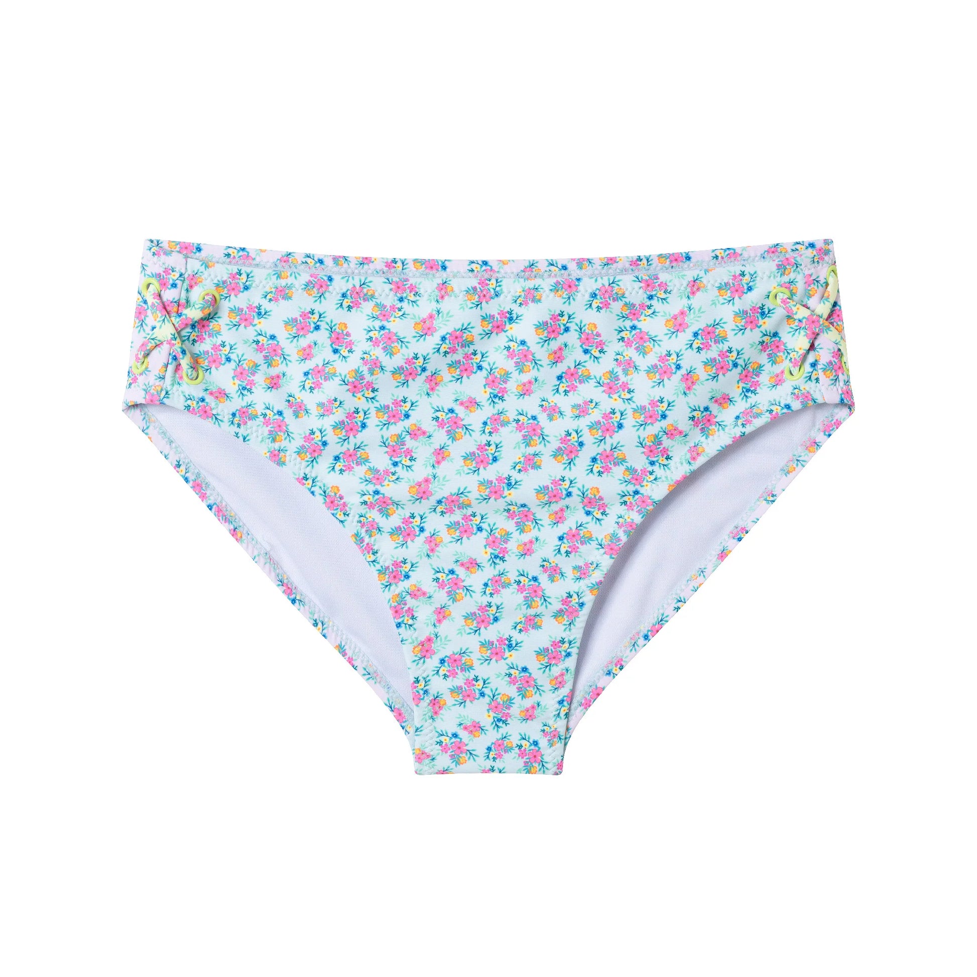 Floral Color Block Bikini - Doodlebug's Children's Boutique