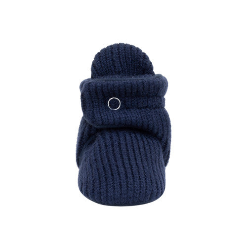 Colby Snap Booties in Navy  - Doodlebug's Children's Boutique