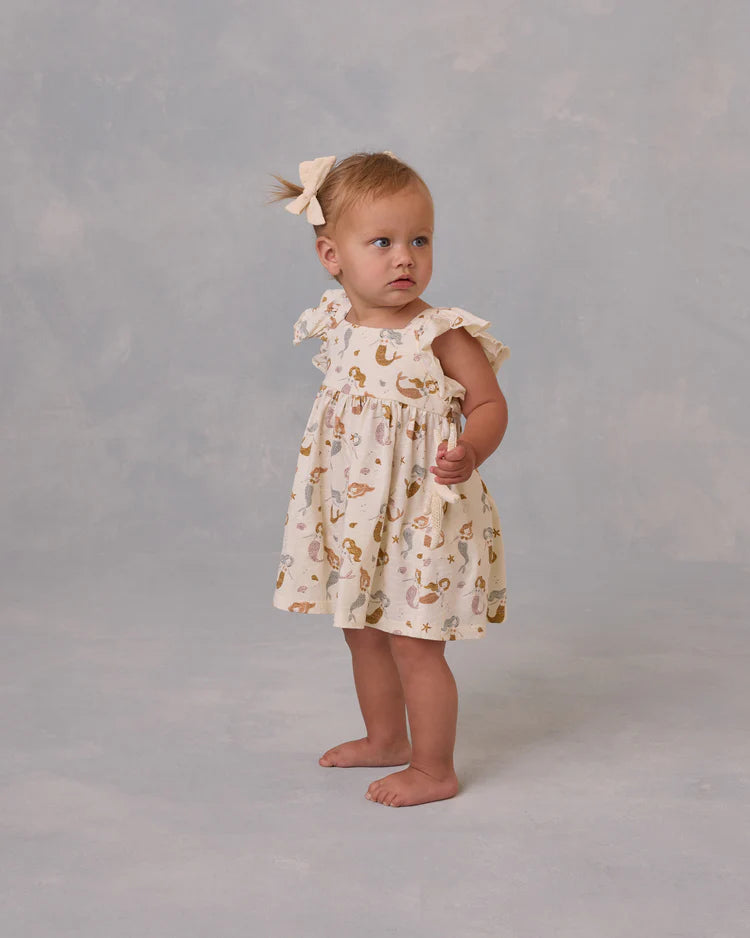 Mariposa Dress in Mermaids - Doodlebug's Children's Boutique