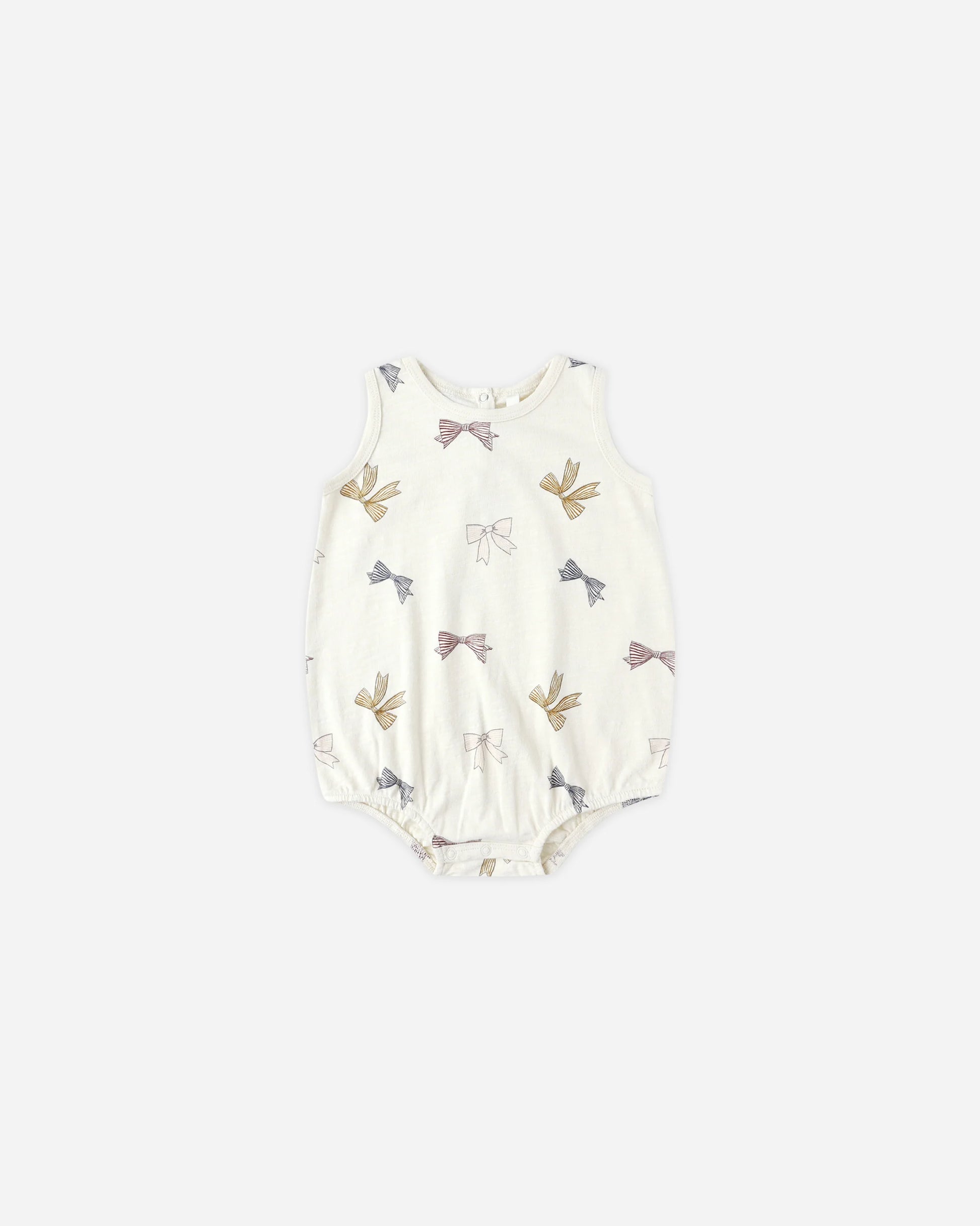 Bubble Onesie in Bows - Doodlebug's Children's Boutique