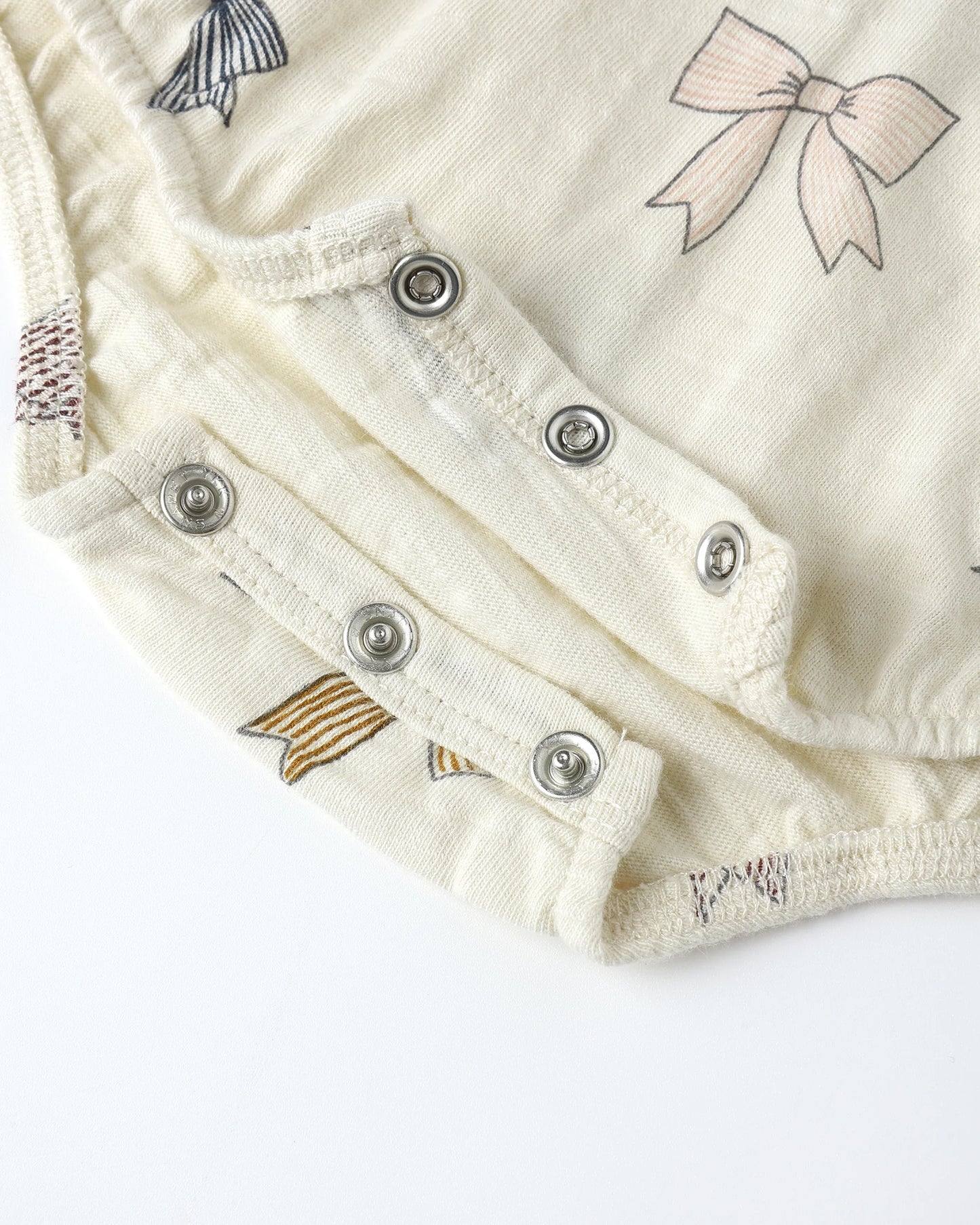 Bubble Onesie in Bows - Doodlebug's Children's Boutique