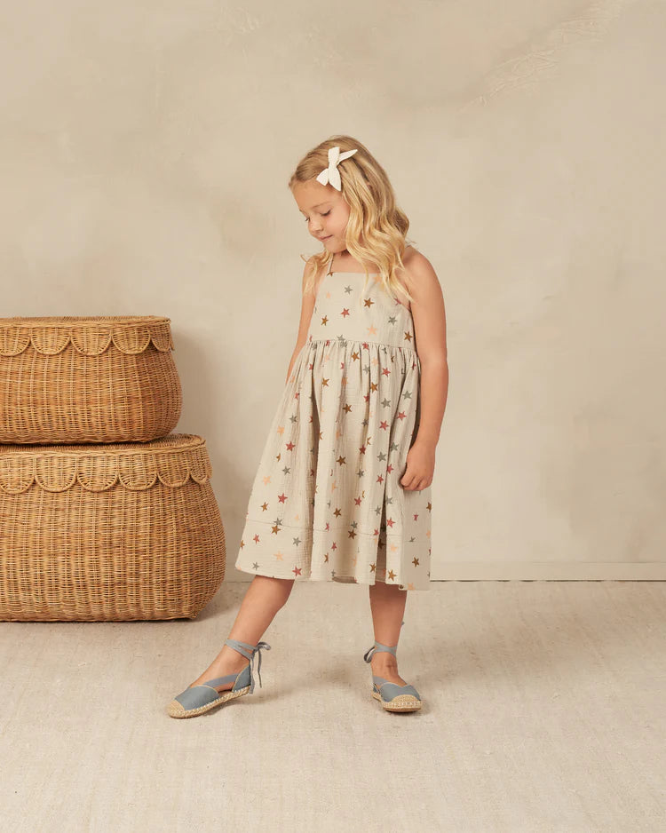 Ava Dress in Stars  - Doodlebug's Children's Boutique