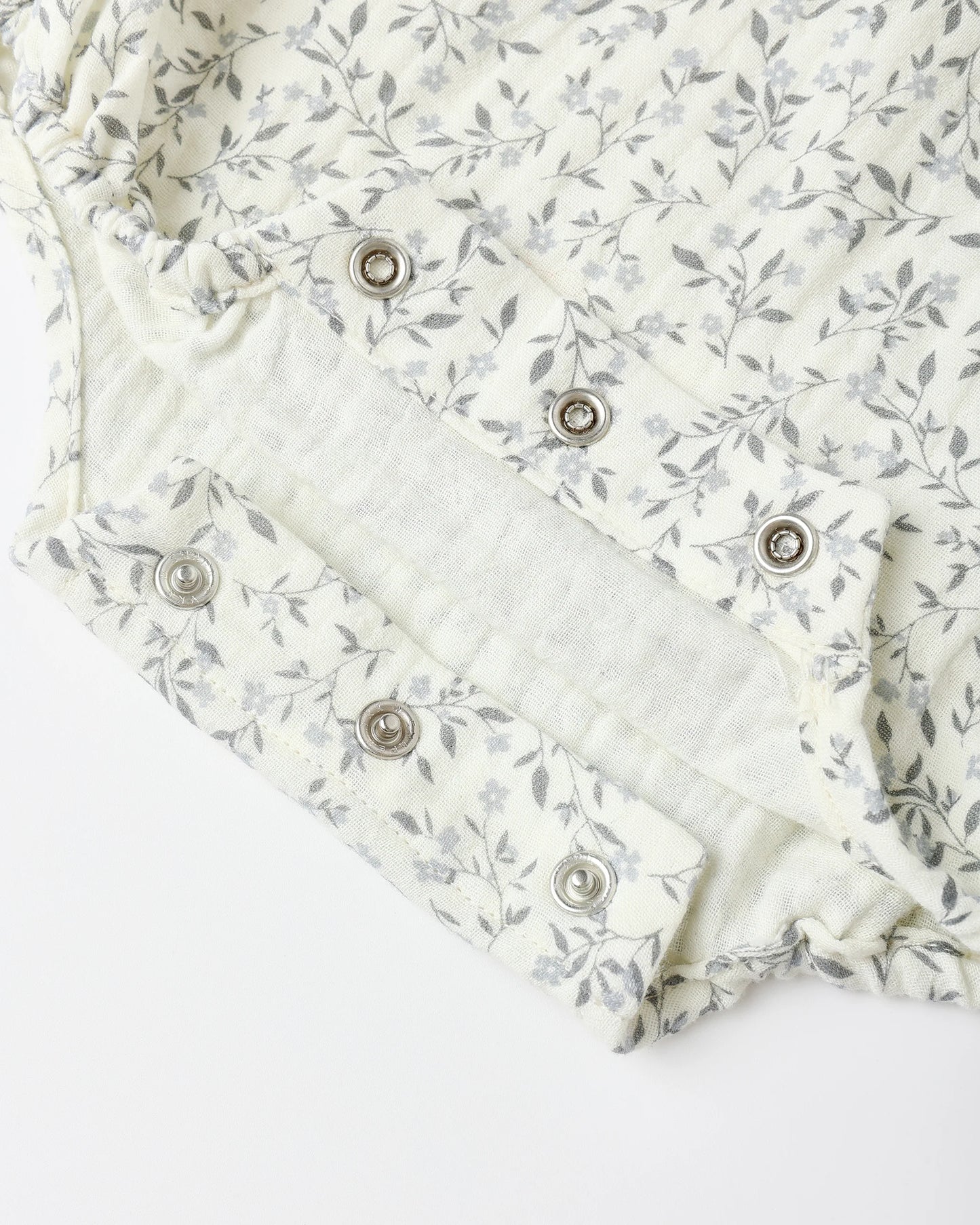 Winnie Romper in Blue Vines - Doodlebug's Children's Boutique