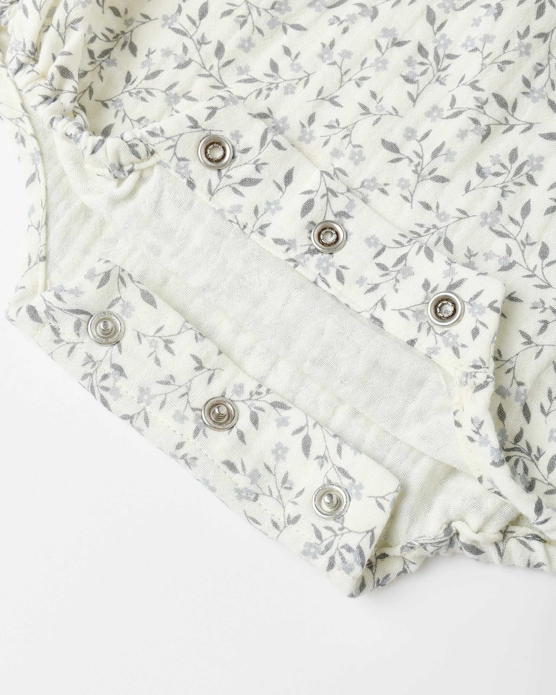 Winnie Romper in Blue Vines - Doodlebug's Children's Boutique