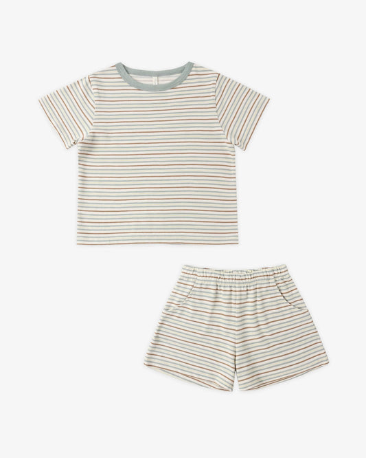 Play Set in Vintage Stripe - Doodlebug's Children's Boutique