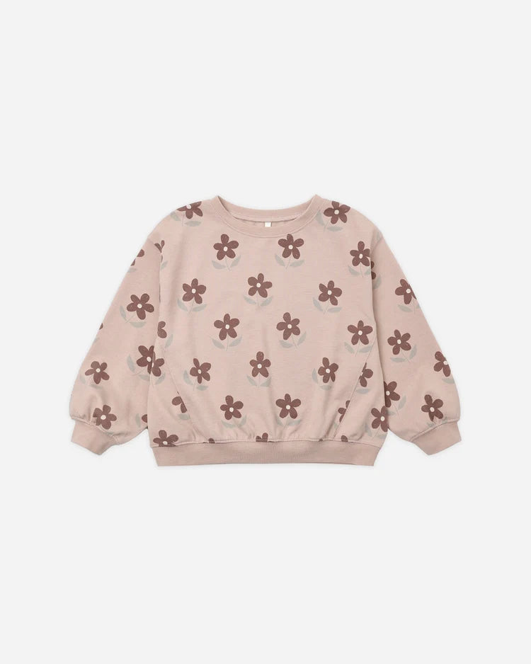 Oversized Sweatshirt in Daisy