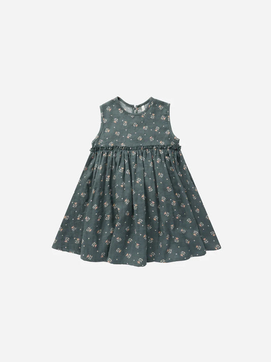 Harper Dress in Morning Glory  - Doodlebug's Children's Boutique