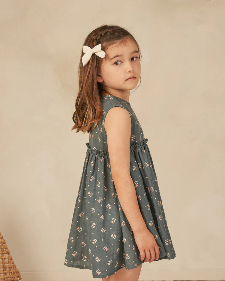 Harper Dress in Morning Glory  - Doodlebug's Children's Boutique
