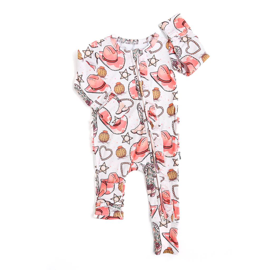 Reba Ruffle Zip  - Doodlebug's Children's Boutique