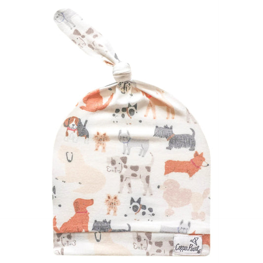 Rufus Top Knot Hat  - Doodlebug's Children's Boutique