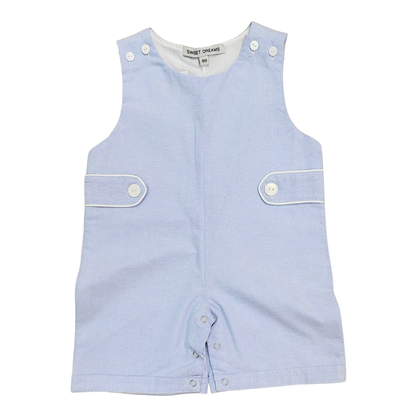 Chambray Jon Jon - Doodlebug's Children's Boutique