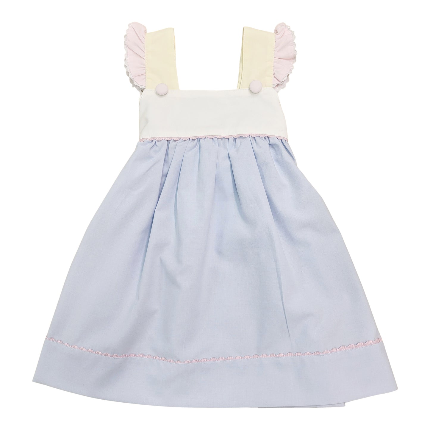 Spring Color Block Dress  - Doodlebug's Children's Boutique