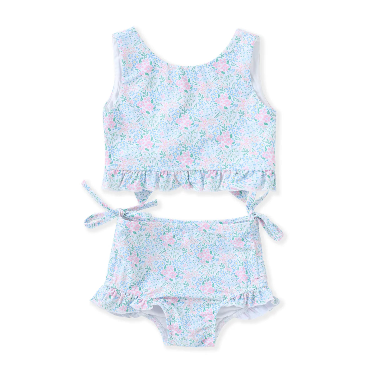 Ditsy Bloom Two Piece Swimsuit - Doodlebug's Children's Boutique