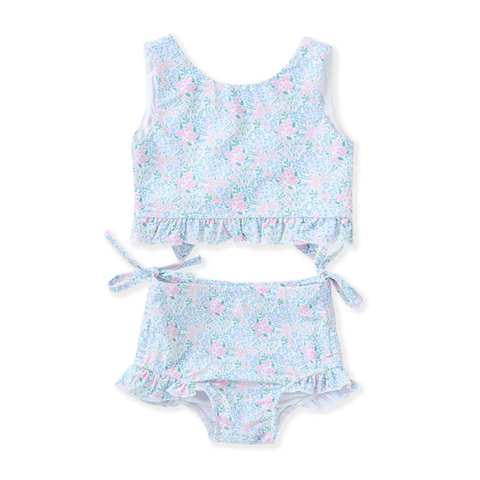 Ditsy Bloom Two Piece Swimsuit - Doodlebug's Children's Boutique