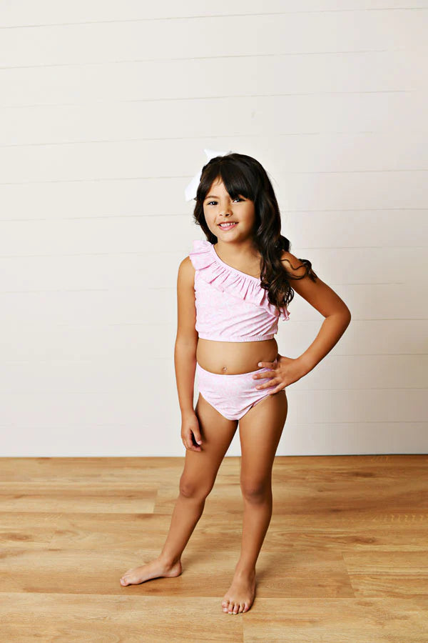 Whimsical Bows Two Piece Swimsuit - Doodlebug's Children's Boutique