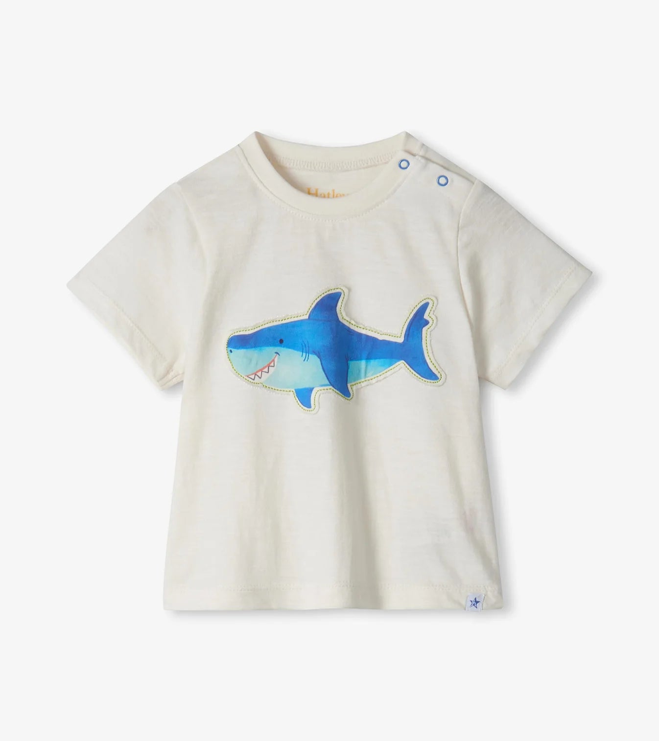 Happy Shark T-Shirt & Shorts Set - Doodlebug's Children's Boutique