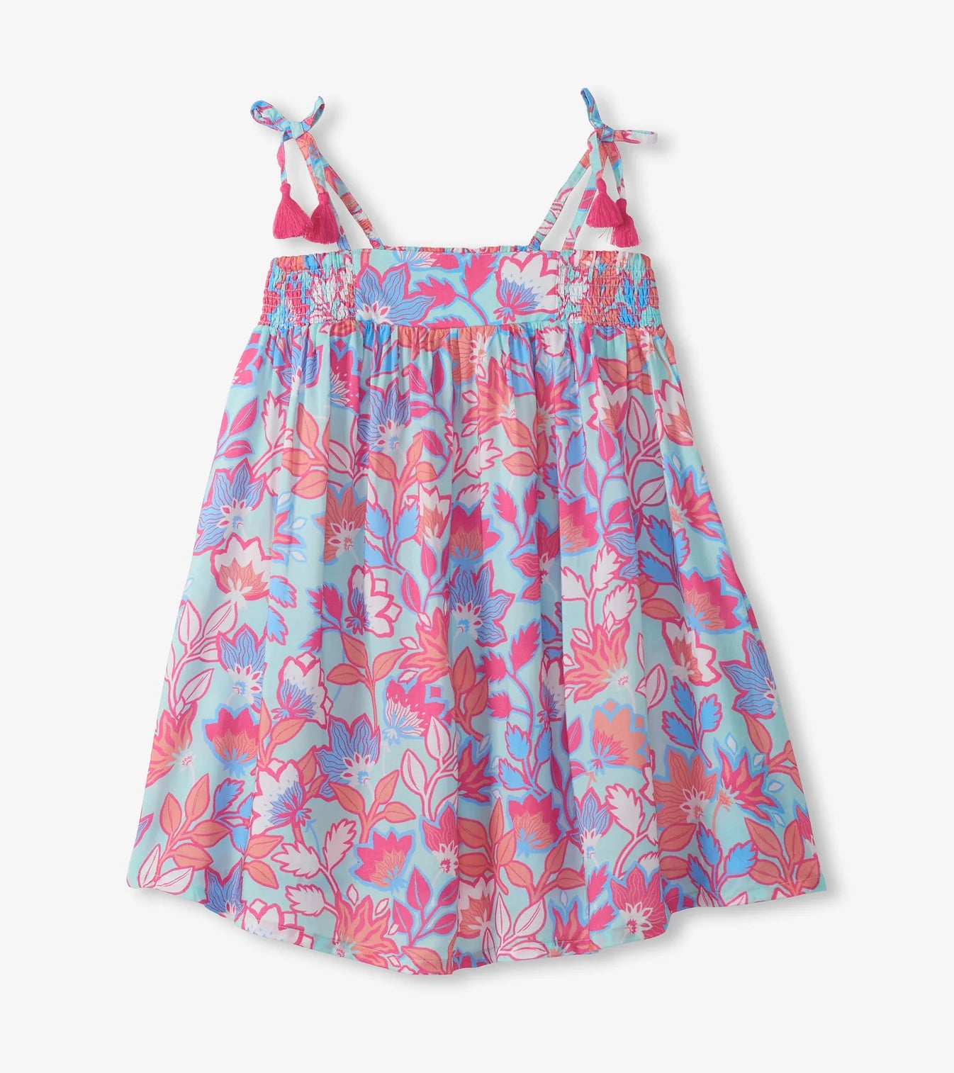 Floral Smocked Sundress - Doodlebug's Children's Boutique