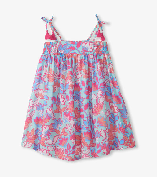 Floral Smocked Sundress - Doodlebug's Children's Boutique