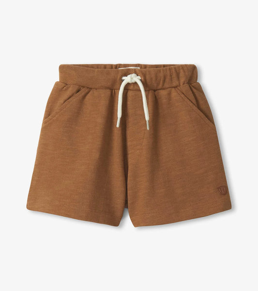 Toasted Coconut Pull-On Shorts - Doodlebug's Children's Boutique