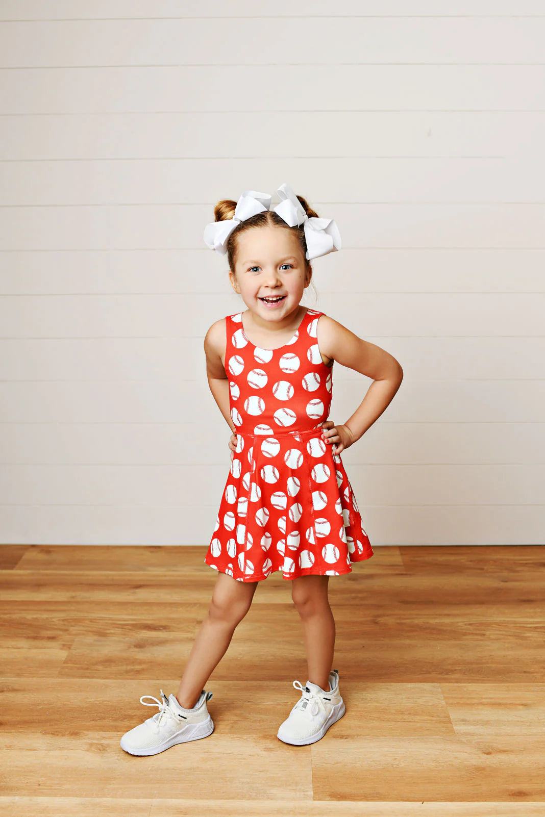 Batter Up Tank Dress - Doodlebug's Children's Boutique