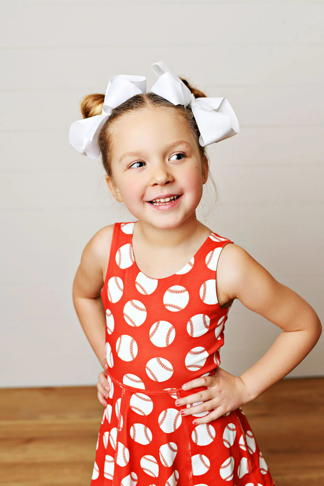 Batter Up Tank Dress - Doodlebug's Children's Boutique