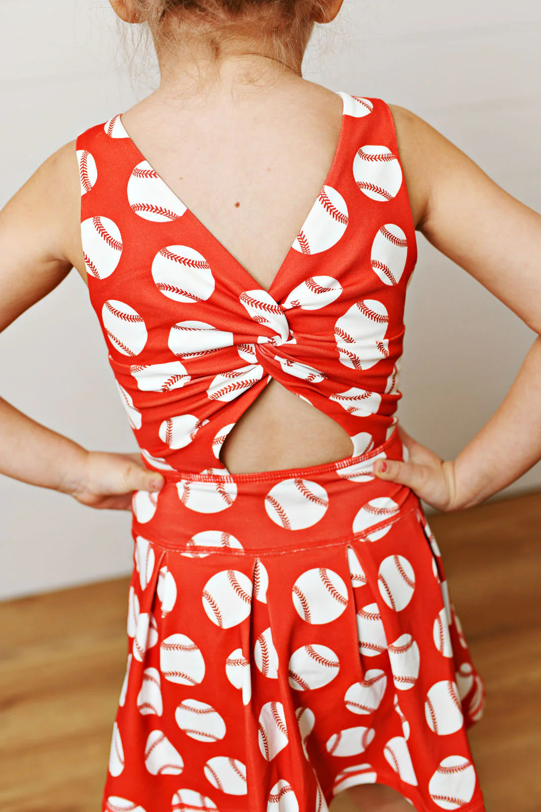 Batter Up Tank Dress - Doodlebug's Children's Boutique