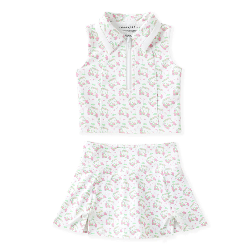 Golf Active Polo Tank & Skort Set - Doodlebug's Children's Boutique