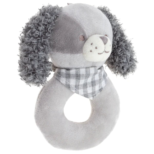 Puppy Ring Rattle  - Doodlebug's Children's Boutique