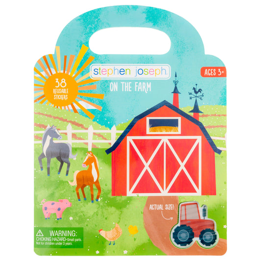 Farm Reusable Sticker Book  - Doodlebug's Children's Boutique