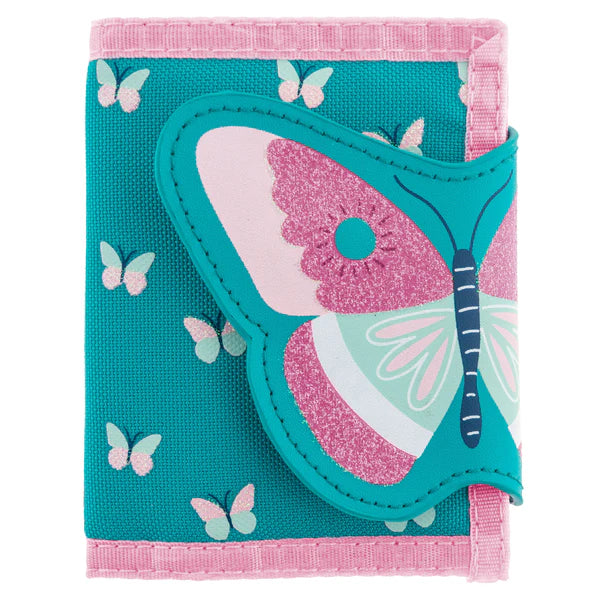 Girl Wallet Butterfly Floral - Doodlebug's Children's Boutique