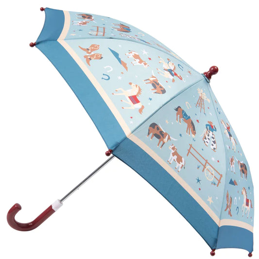 Western Umbrella  - Doodlebug's Children's Boutique