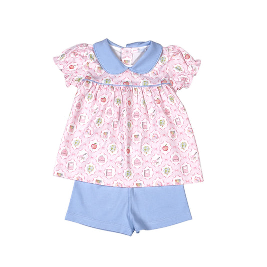 School Time Short Set
