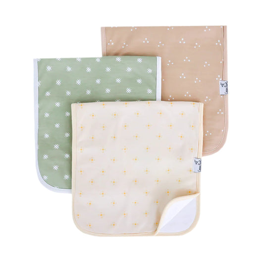 Santa Fe 3 Pack Burp Cloths  - Doodlebug's Children's Boutique