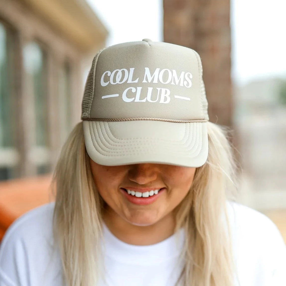 Cool Moms Club Trucker Hat  - Doodlebug's Children's Boutique