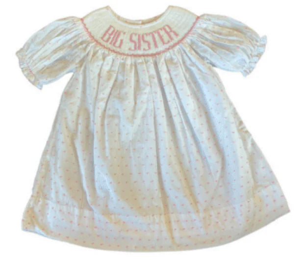 Big Sister Swiss Dot Dress - Doodlebug's Children's Boutique