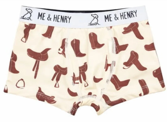 Boots & Saddles Boxer Briefs - Doodlebug's Children's Boutique