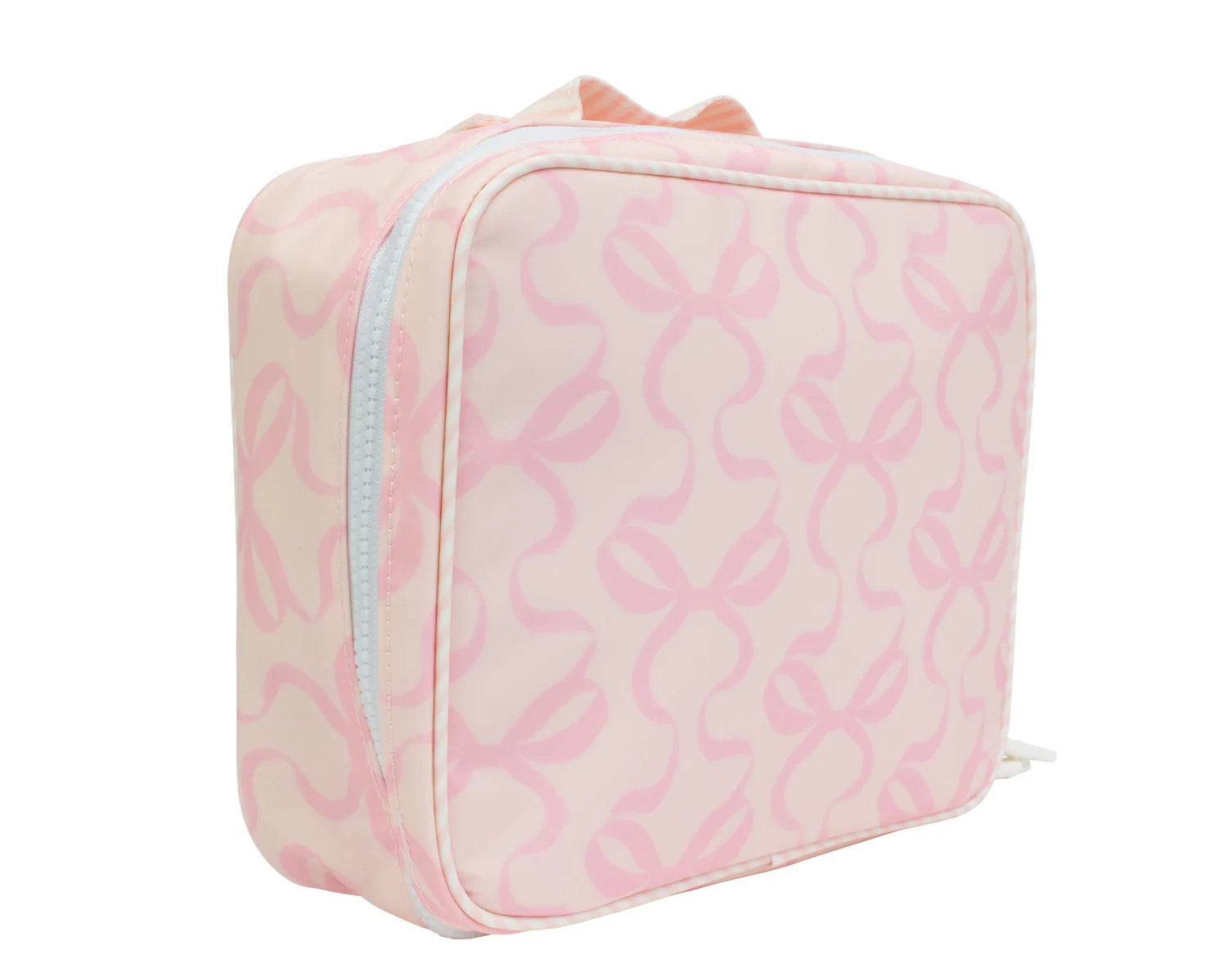 Bows on Pink Lunchbox - Doodlebug's Children's Boutique