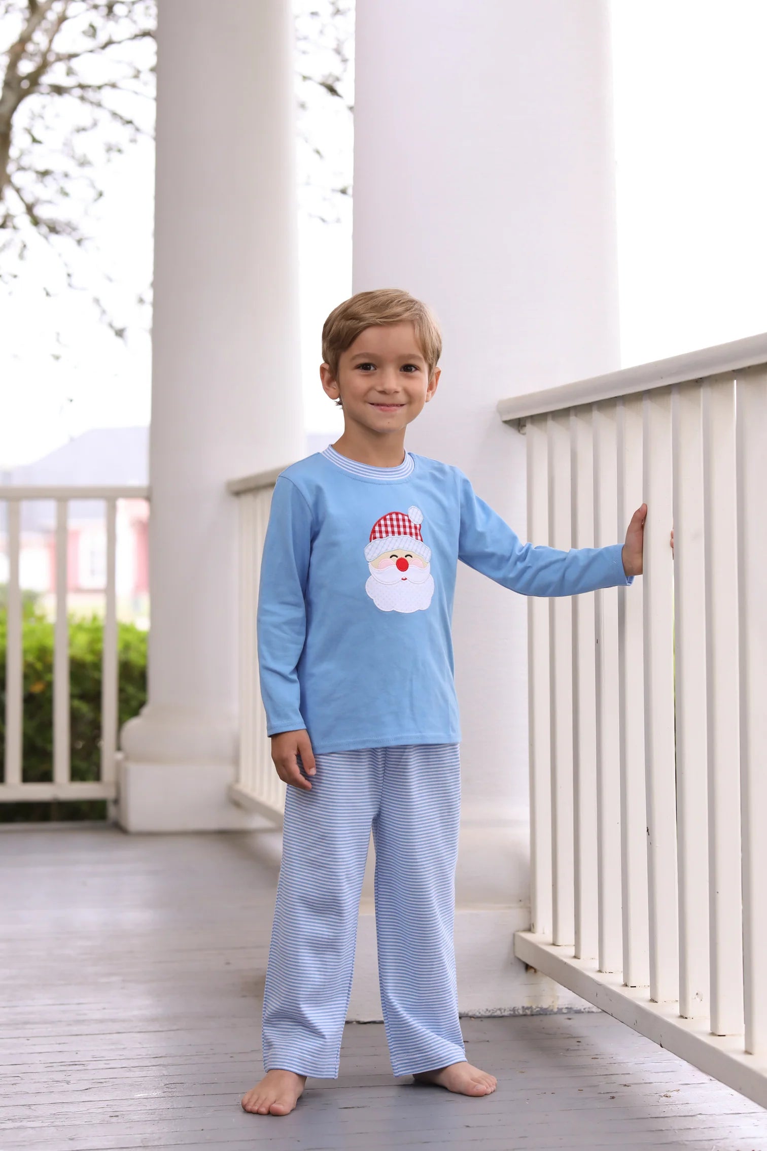 Santa Pants Set  - Doodlebug's Children's Boutique