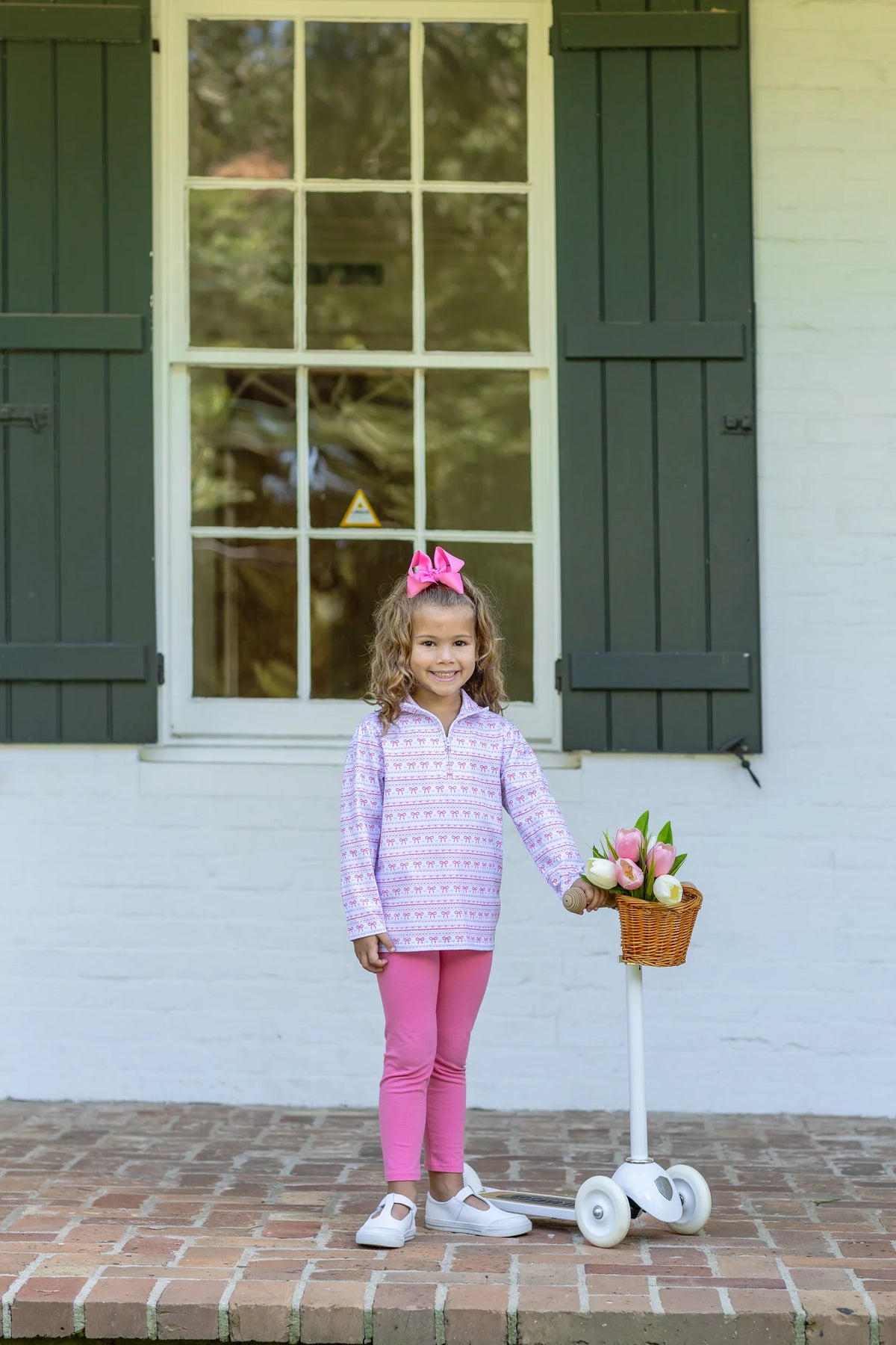 Sweetheart 1/4 Zip Pullover Set - Doodlebug's Children's Boutique