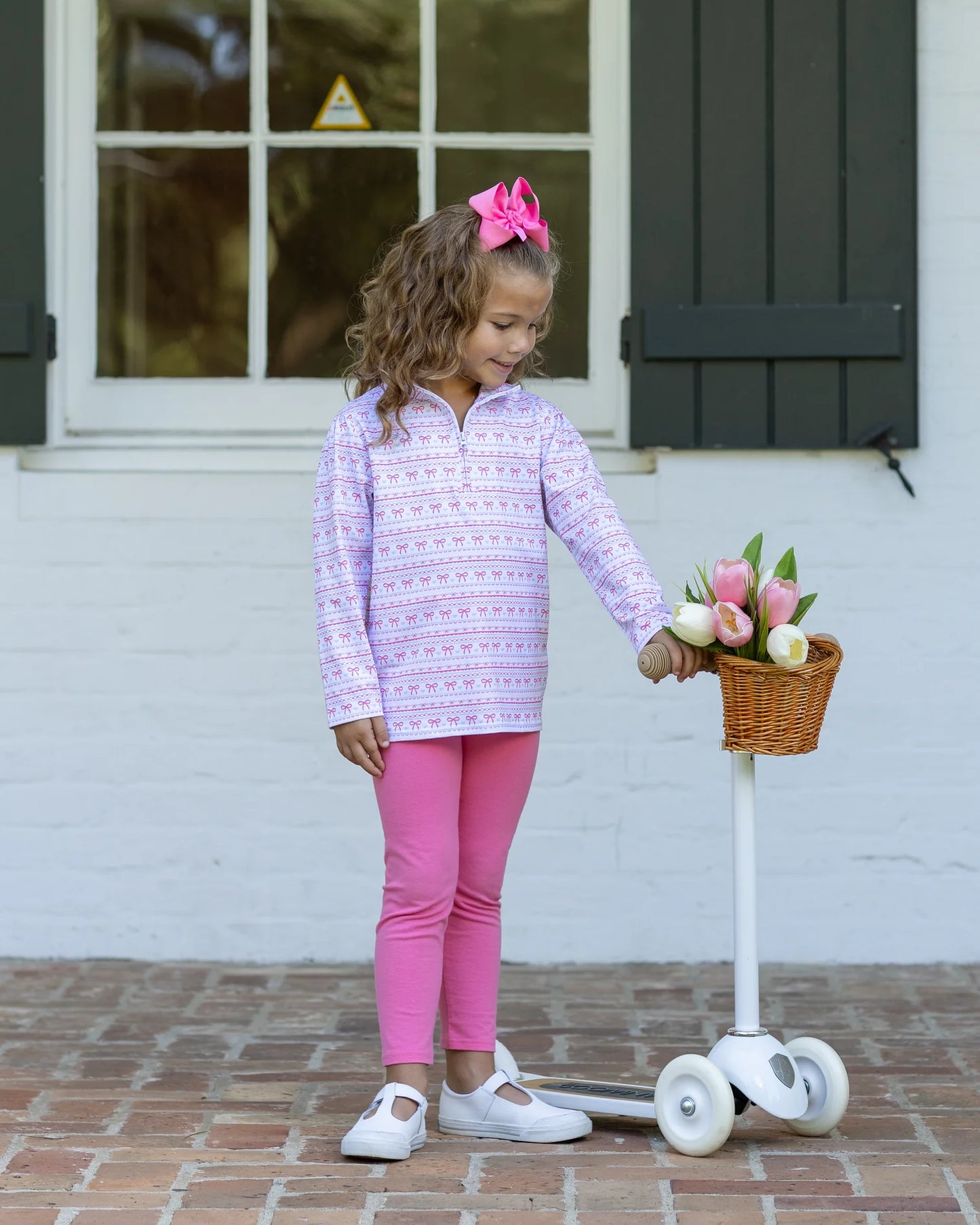 Sweetheart 1/4 Zip Pullover Set - Doodlebug's Children's Boutique
