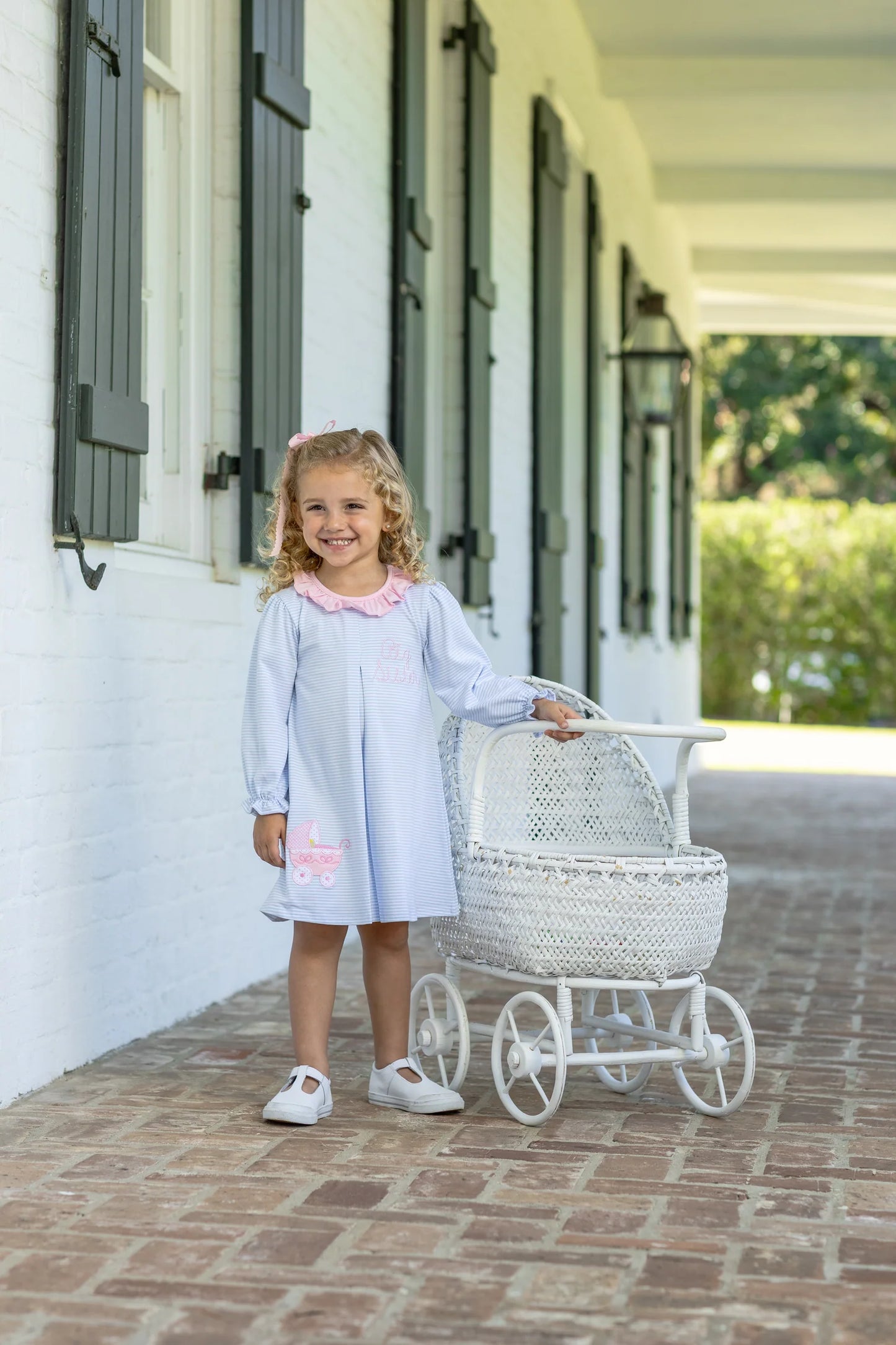 Big Sister Baby Carriage Dress
