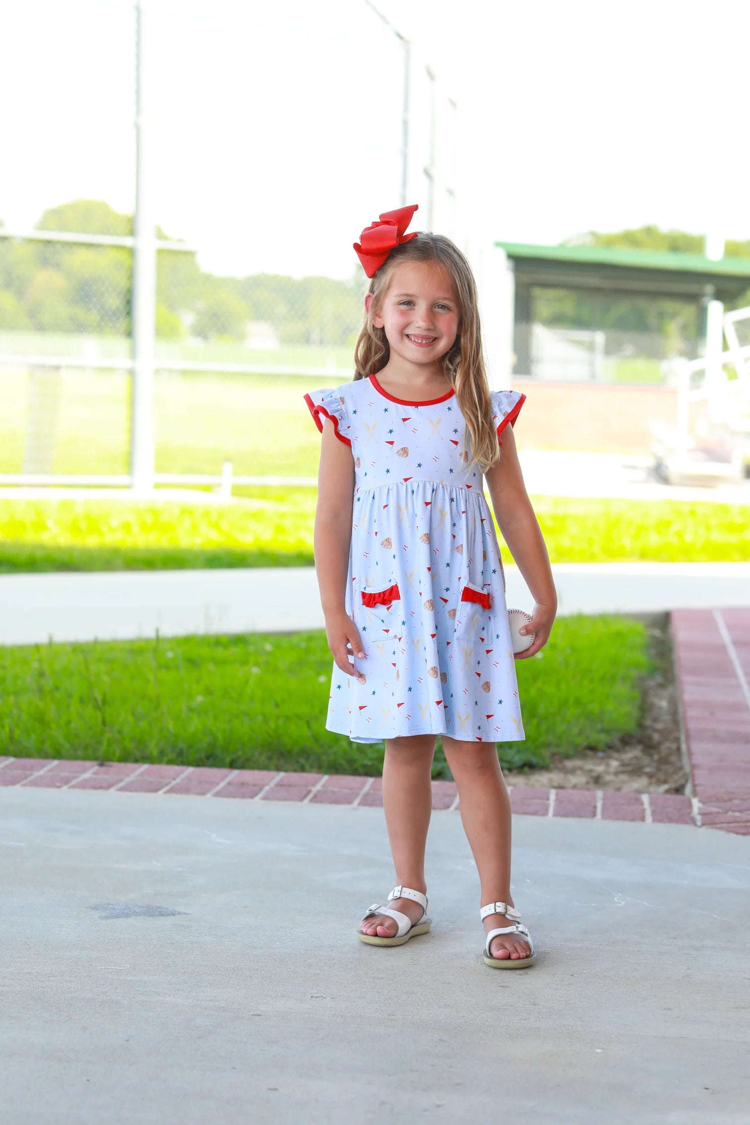 All-Star Dress - Doodlebug's Children's Boutique